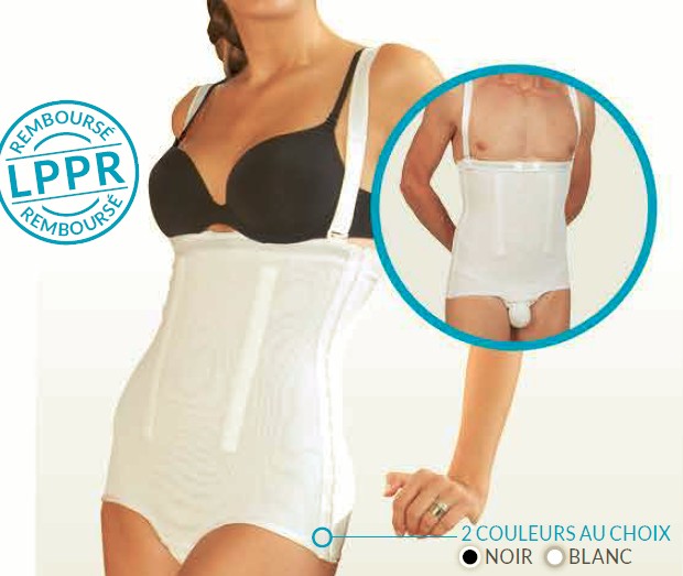 CERECARE CEINTURE HAUTE Homme Femme CLASSIQUE Gamme Plastique Ouverture Laterale
